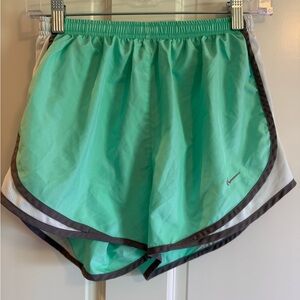Nike Women's Green Running Shorts